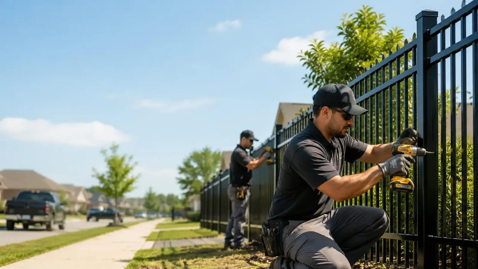 Metal Fence Installation in Hammond, IN